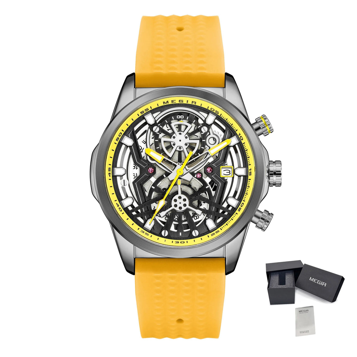Luminous Chronograph Military Quartz Watch | Aurevon Watches