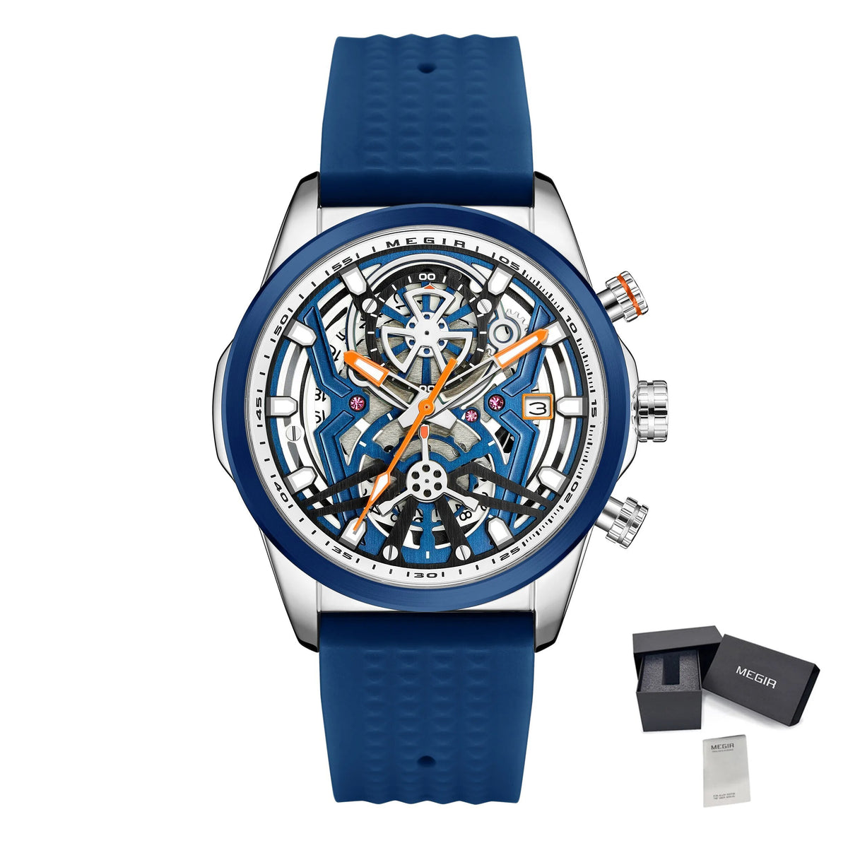 Luminous Chronograph Military Quartz Watch | Aurevon Watches