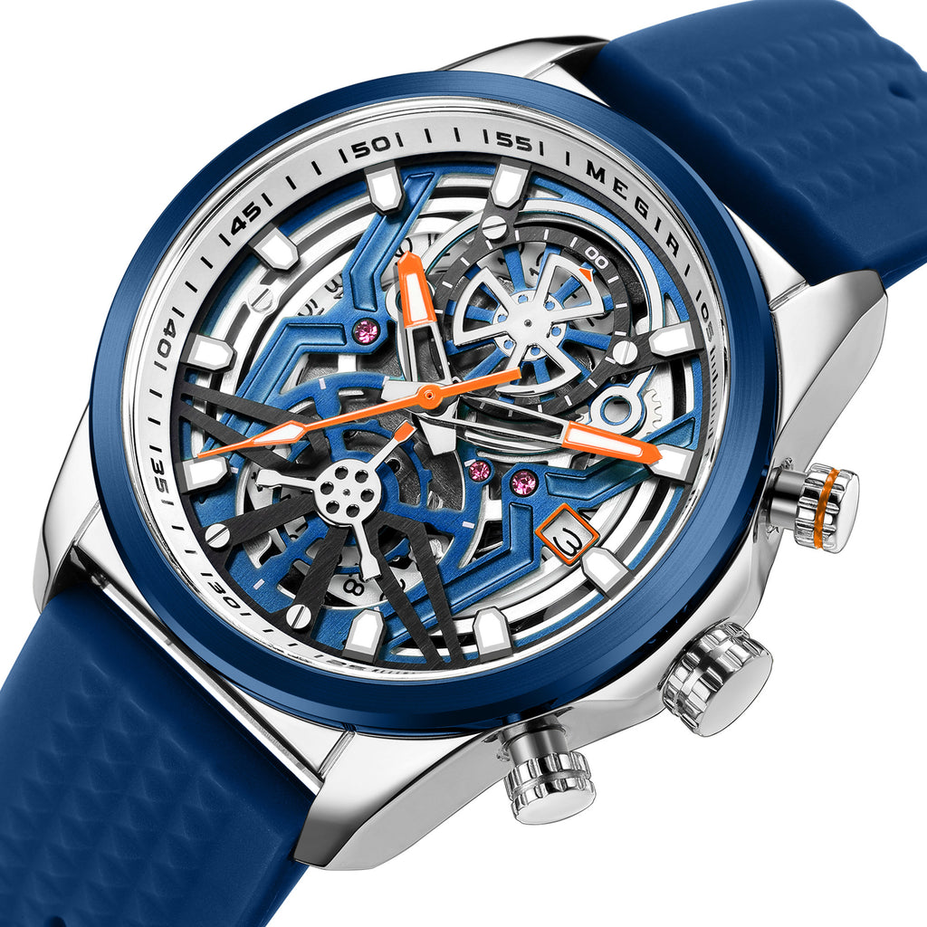 Luminous Chronograph Military Quartz Watch | Aurevon Watches