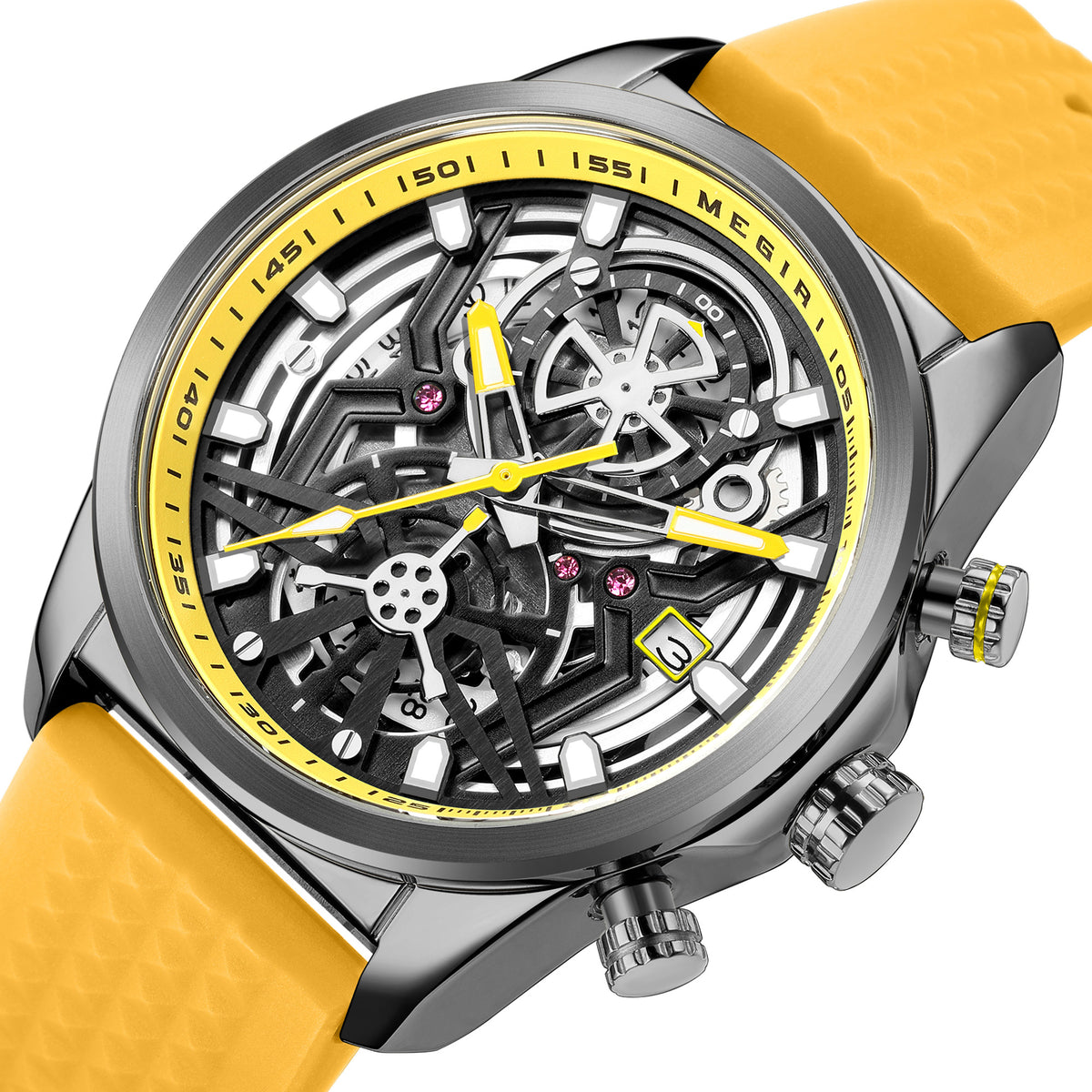 Luminous Chronograph Military Quartz Watch | Aurevon Watches