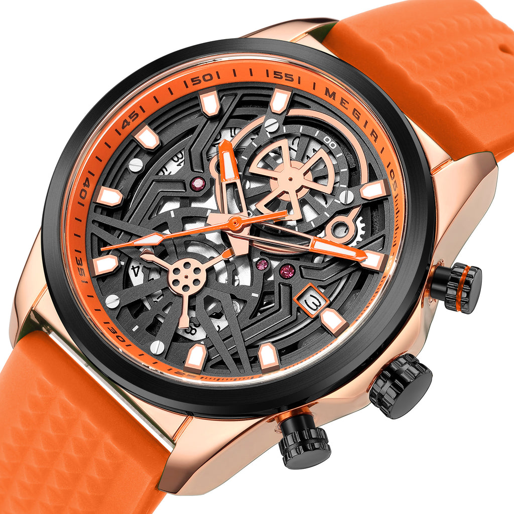 Luminous Chronograph Military Quartz Watch | Aurevon Watches