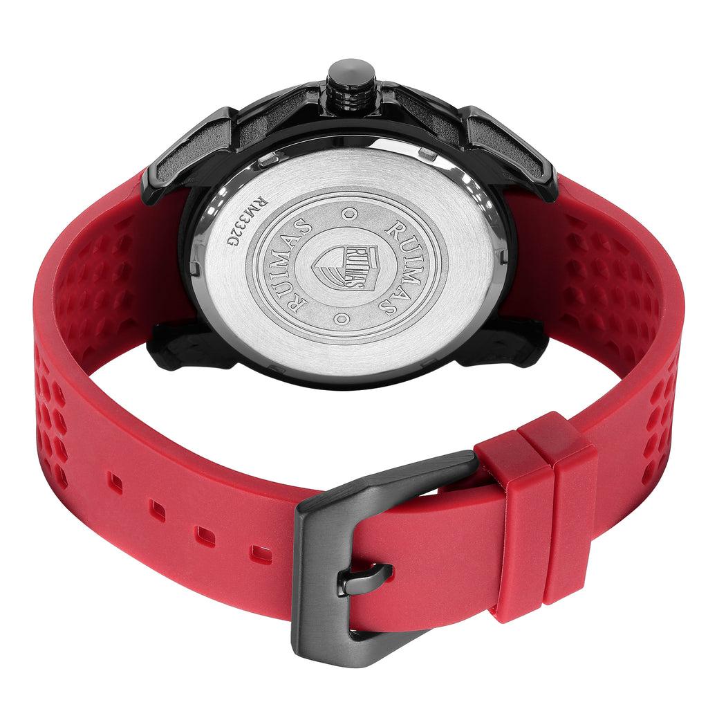 Sport Chronograph Silicone Quartz Watch | Aurevon Watches