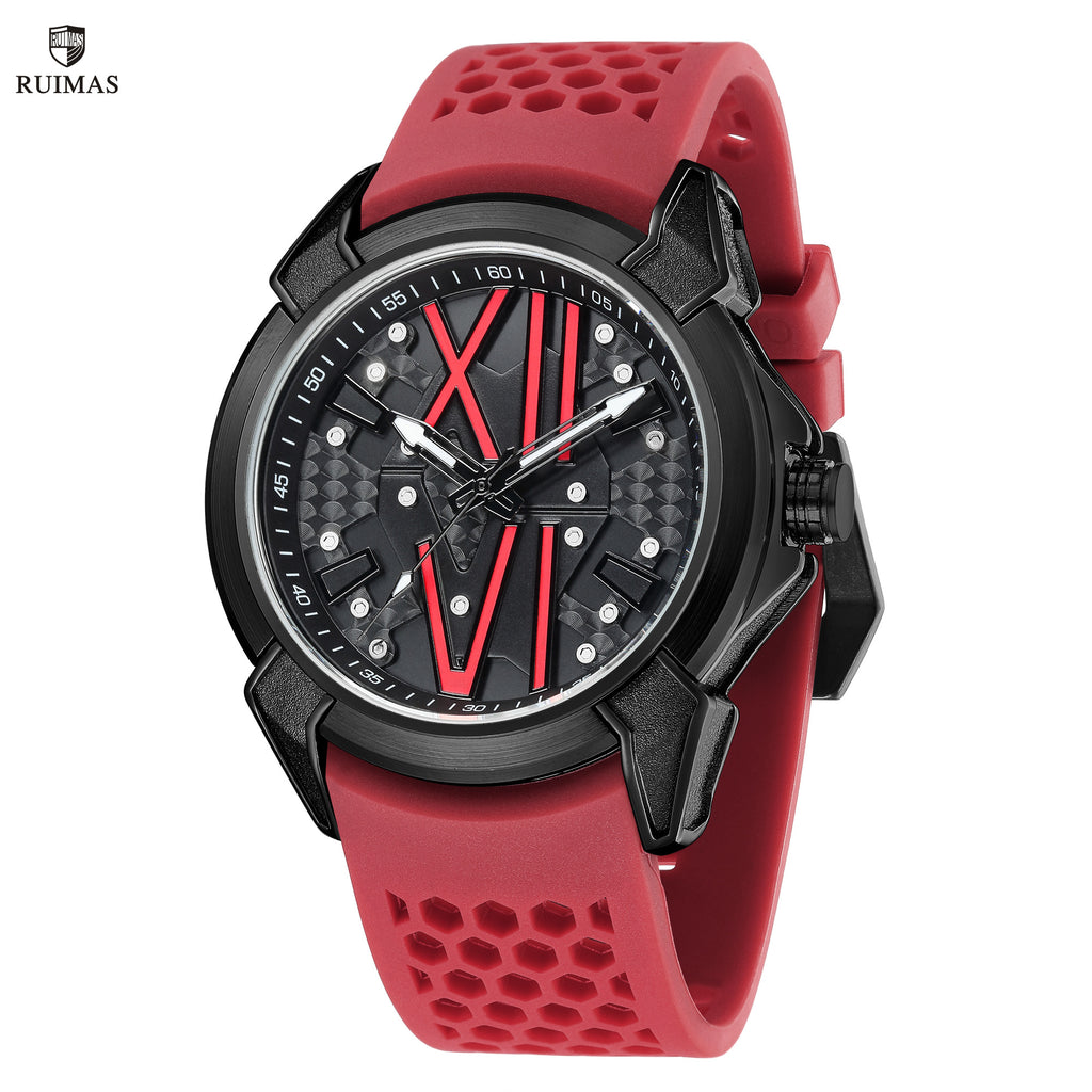 Sport Chronograph Silicone Quartz Watch | Aurevon Watches