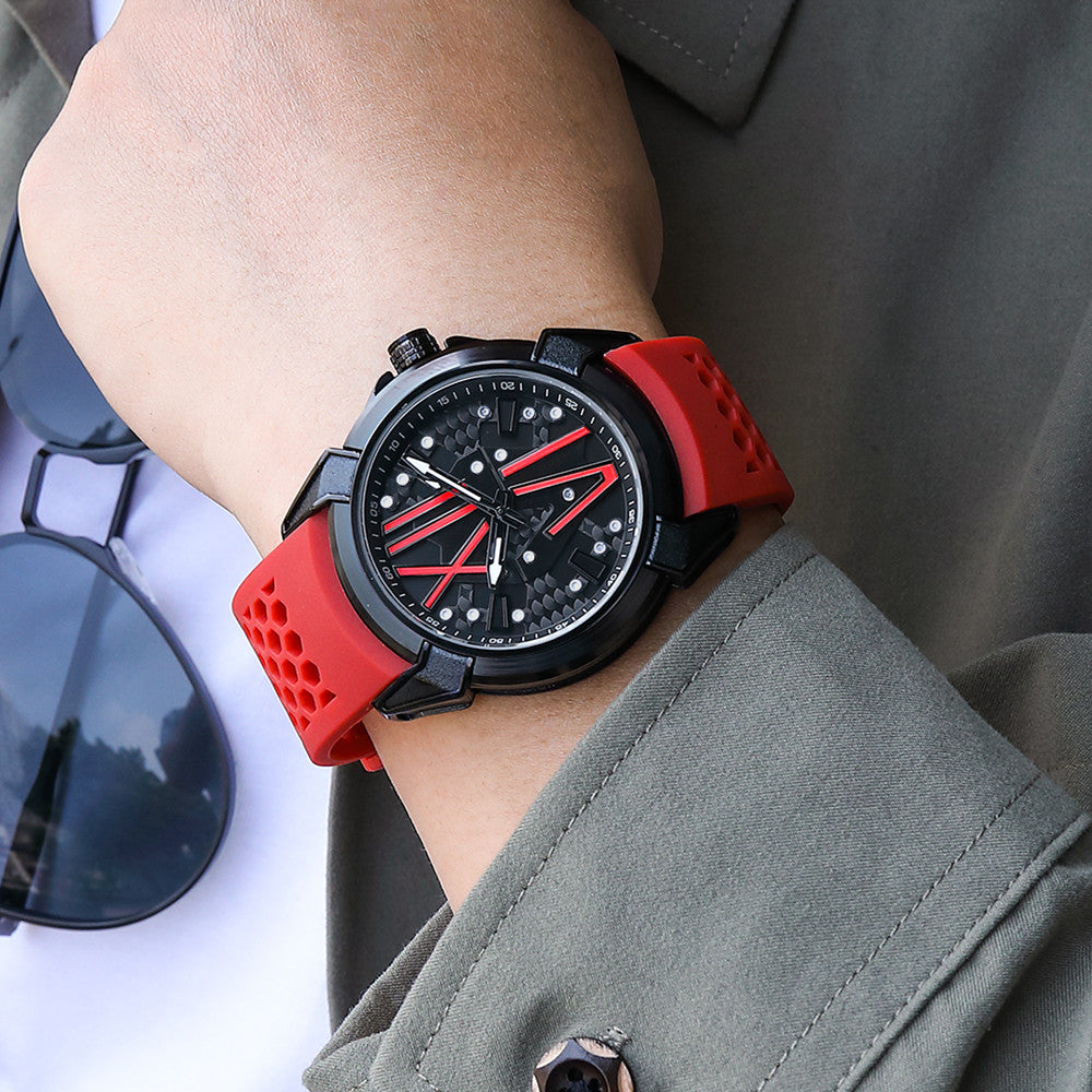 Sport Chronograph Silicone Quartz Watch | Aurevon Watches