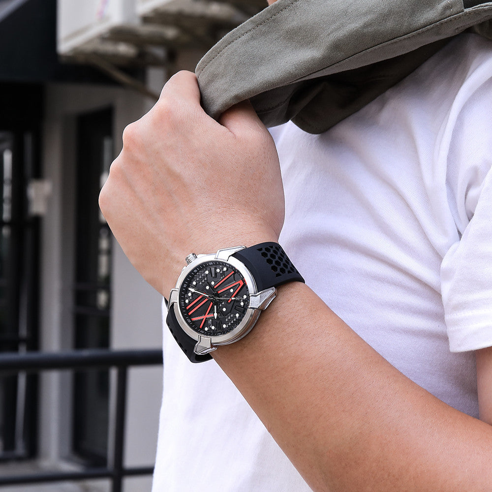 Sport Chronograph Silicone Quartz Watch | Aurevon Watches