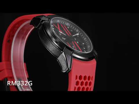 Sport Chronograph Silicone Quartz Watch | Aurevon Watches