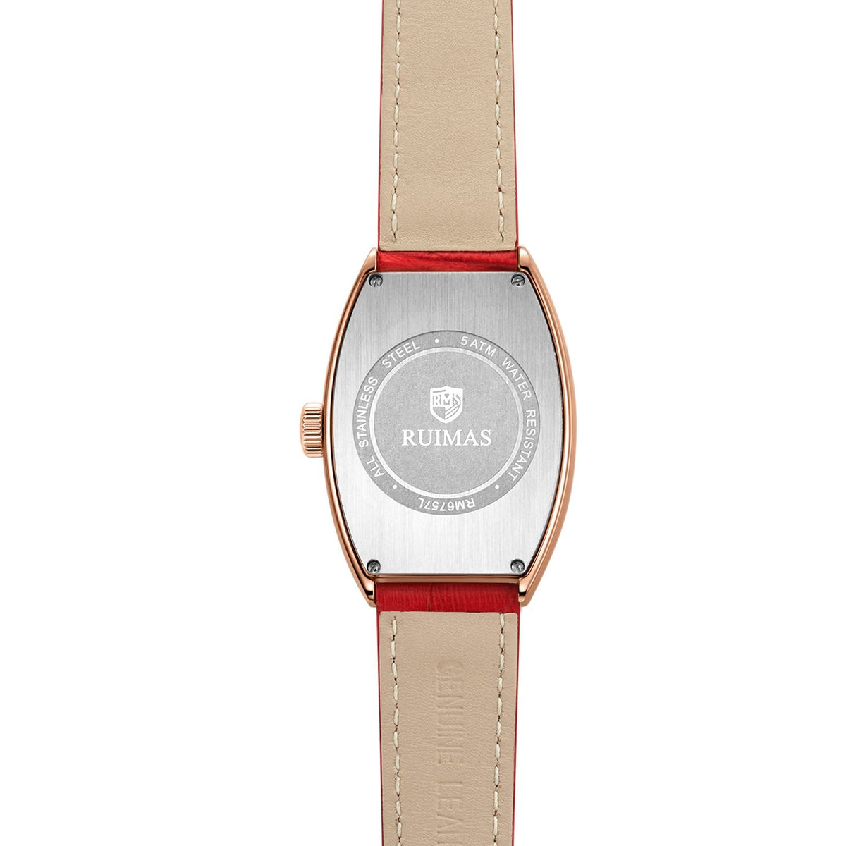 Diamond Dial Leather Automatic Watch | Aurevon Watches