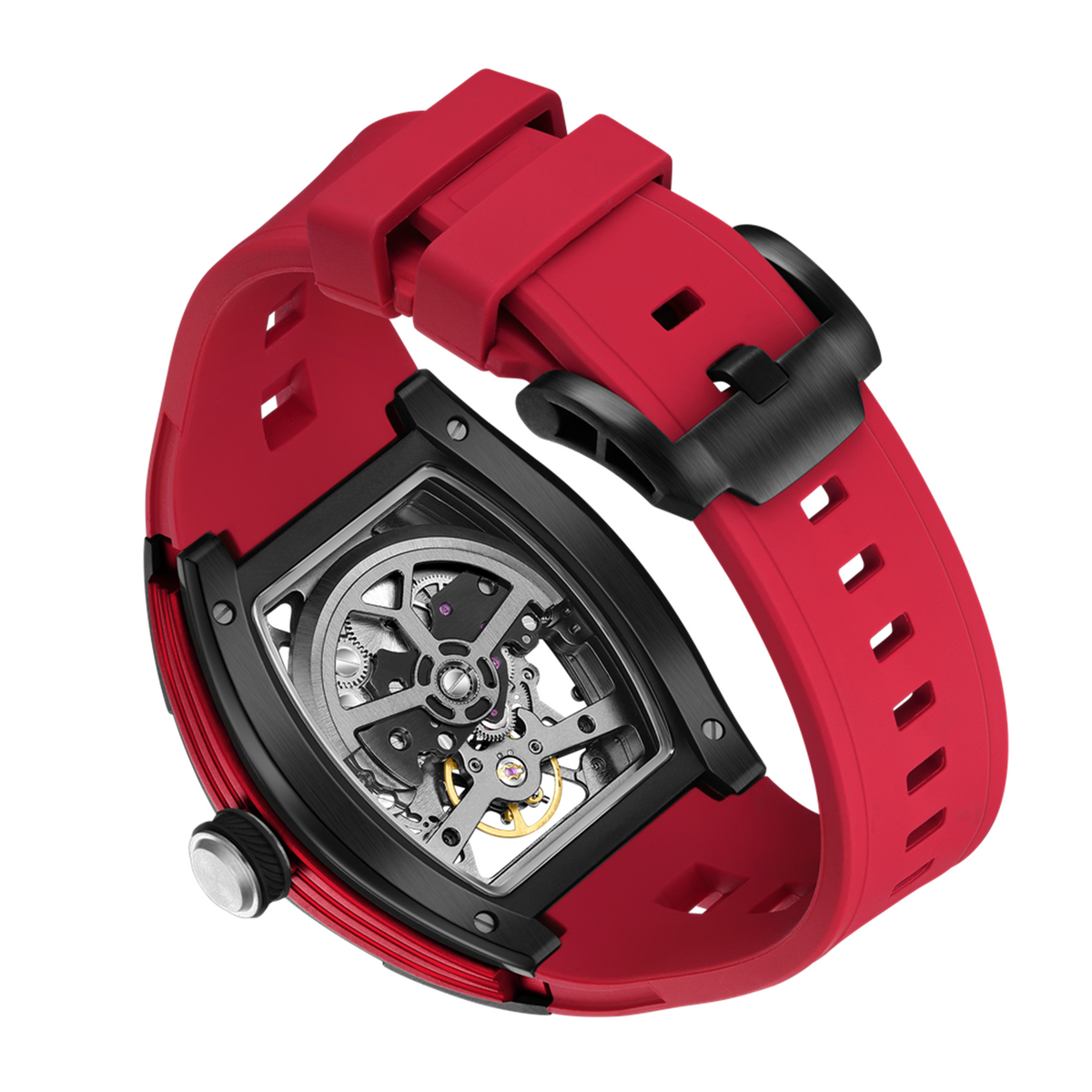 Skeleton Dial Automatic Steel Sport Watch | Aurevon Watches