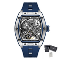 Skeleton Dial Automatic Steel Sport Watch | Aurevon Watches