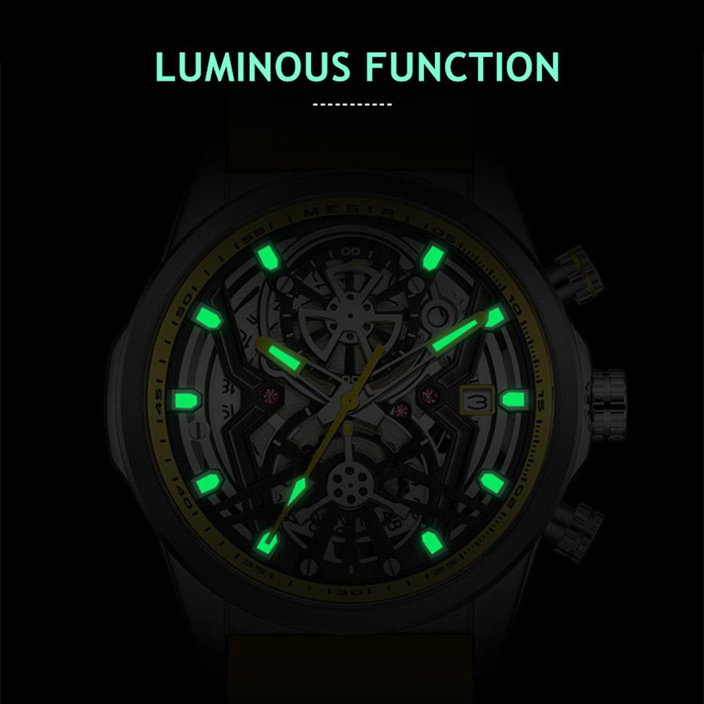 Luminous Chronograph Military Quartz Watch | Aurevon Watches
