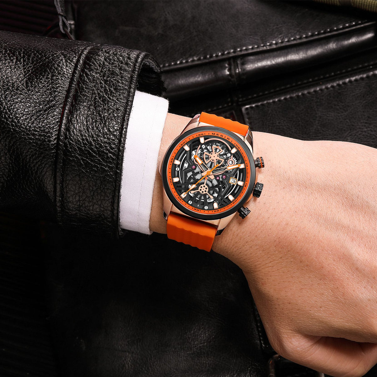 Luminous Chronograph Military Quartz Watch | Aurevon Watches